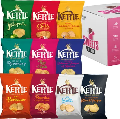 Produktbild von Kettle Chips Probierset 10 x 130g