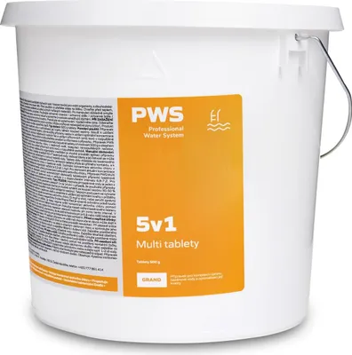 Zdjęcie produktu dla Multi tabletki 5w1 do bloków basenowych 500g - 5kg