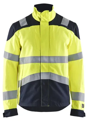 Produktbild von Blakläder Multinorm Jacke Inhärent 4089 1512 in gelb/marineblau, Größe:M