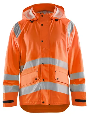 Produktbild von Blakläder High Vis Regenjacke 4323 2000 Level 1 High Vis in div. Farben, Farbe:gelb/schwarz, Größe:L
