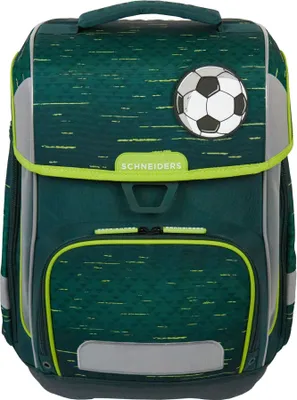 Produktbild von Schneiders Schulranzen Ergolite Set 9-teilig Soccer Star dunkelgrün