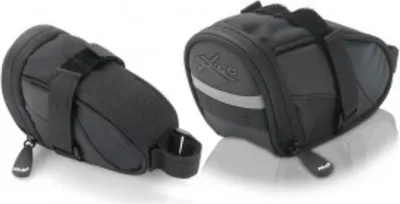 Produktbild von XLC Satteltasche 'BA-S59', 17 x 8 x 10,7 cm, 0,6 Liter, schwarz/anthrazit