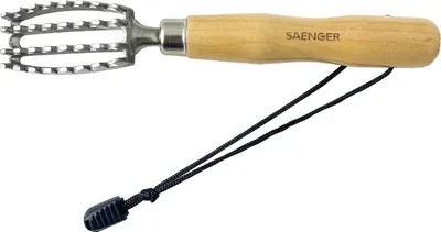 Produktbild von Saenger Profi Edelstahl Fischschupper Holzgriff 20cm