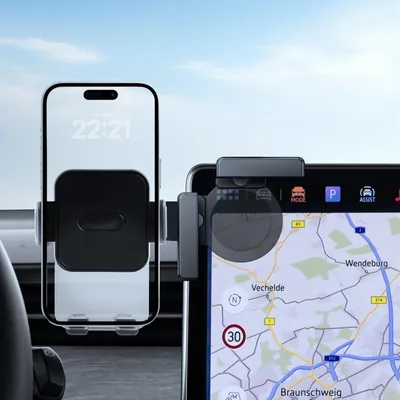 Produktbild von Elzusha – Universelle Handyhalterung für VW Golf 8.5 mit 360° Drehung