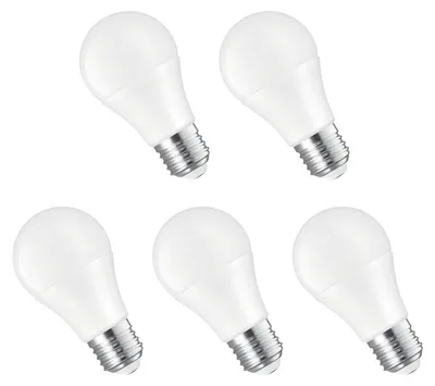 Produktbild von Spectrum E27 LED-Lampe A60 10W 1100lm 4000K tralweiß 24V 5 Stück