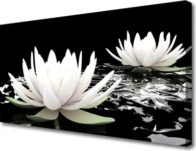 Produktbild von Tulup Leinwand-Bilder 100x50 Wandbild Canvas Kunstdruck Blumen Pflanzen