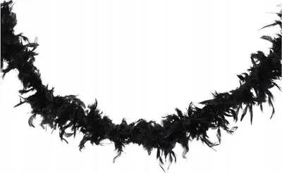 Imagen del producto de Guirnalda decorativa de plumas para Navidad, color , 10 x 184 cm
