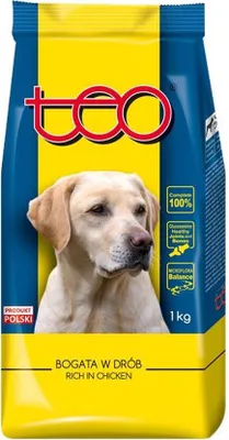Image de Teo Croquettes pour chiens riches en volaille 1 kg