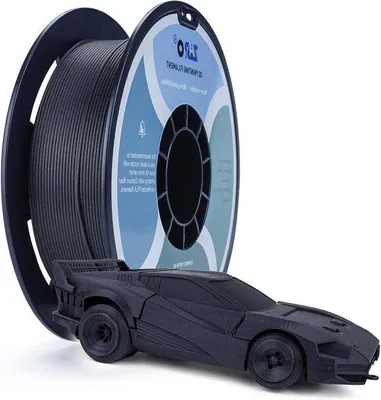 Produktbild von Famanu PLA-Filament 1,75 mm - 0,8 kg Spule schwarz