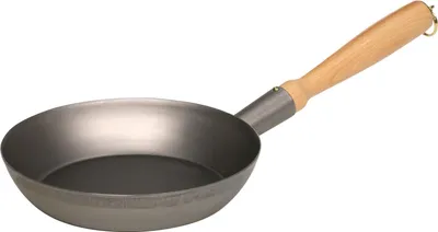 Immagine prodotto di Padella in ferro e legno Riess Ø24cm con manico in legno