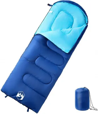 Imagen del producto de Saco de dormir para adultos, ideal para camping, adecuado para 3-4 estaciones