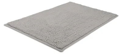 Immagine prodotto di Tappetino da bagno Beautissu BeauMare WR, 70x100 cm antiscivolo ciniglia grigio