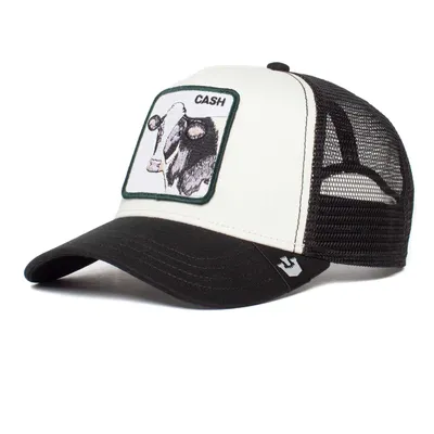Produktbild von Goorin Bros. The Cash Cow Trucker Cap The Farm Animal White