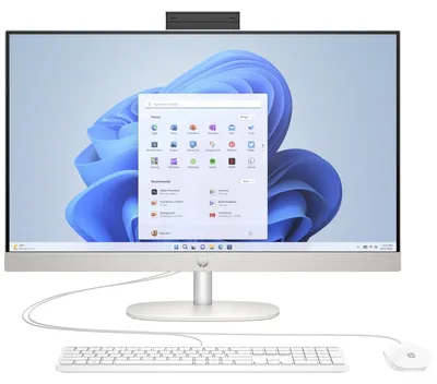 Produktbild von HP 27-cr0005ng - All-in-One, 27" FHD, AMD Ryzen 3 7320U, 8GB RAM, 512GB SSD, Win11