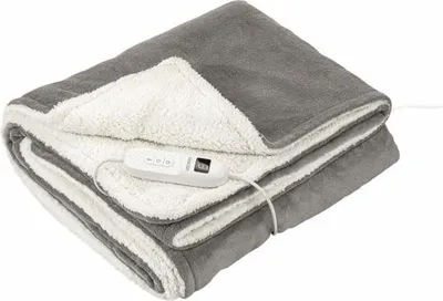 Image de SENCOR SUB 2000G Couverture chauffante, 9 niveaux de température, lavable grâce à un câble détachable avec télécommande, dimensions : 180 × 130 cm, puissance : 160 W, fonction d'arrêt automatique