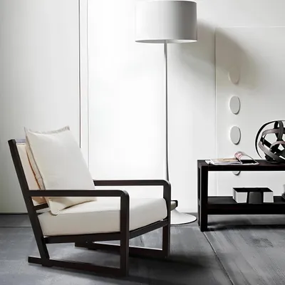 Produktbild von Design Sessel Metall Lounge Fernseh Stuhl Stühle Relax Konferenz Büro Neu Club