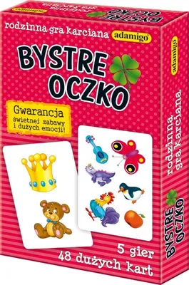Obrázek produktu pro Hra Bystre Oczko od Adamigo – karty
