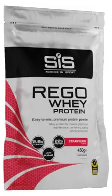 Produktbild von SIS REGO Whey Protein (450g) Strawberry - Eiweiße - Molkenprotein-Konzentrat