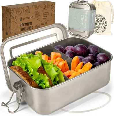 Produktbild von Edelstahl Lunchbox Größe: 850 ml