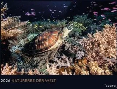 Immagine prodotto di Il patrimonio naturale del mondo - Calendario da parete KUNTH 2026