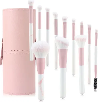 Obrázok produktu pre Sada štetcov na líčenie Technique Pro Blooming (12-dielna) – kozmetické štetce na tvár a oči