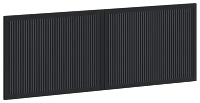 Imagen del producto de vidaXL Cabecero de pared, color , fabricado en material de madera
