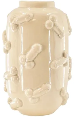Productafbeelding van Housevitamin Vaas Dick Beige 27 Cm