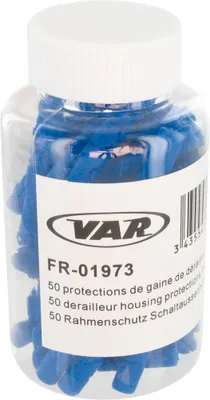Produktbild von VAR 50 Stk. Rahmenschutz 4 mm Blau - zuverlässiger Lackschutz für Schaltzüge...