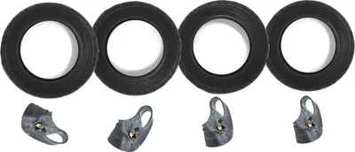Produktbild von 4x Set 10" Kinderwagen Reifen + Schlauch 10 x 2 = 54-156 Roller Anhänger usw
