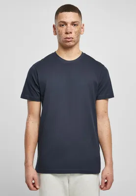 Image de Urban Classics TB2684 | Basic Tee T-shirt Homme - Couleur : Navy - Taille : L