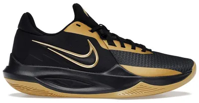 Produktbild von Nike Precision 6 Black Metallic Gold - EU 40.5