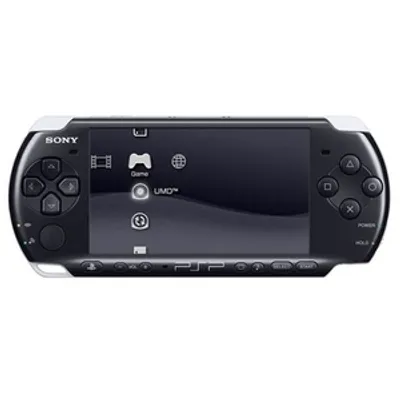 Produktbild von Sony PlayStation Portable 10,9 cm (4,3 Zoll) Display LCD 9777151 Handheld-Spielekonsole - Klavierlack - 4-Wege Ausrichtung der Tasten - 16:9 - 480 x 272 - 64 MB Speicher - Wireless LAN