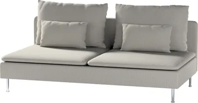 Produktbild von Dekoria Bezug für Söderhamn Sitzelement 3, grau, Bezug für Sitzelement 3
