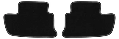 Image de Tapis arrière en moquette pour Peugeot RCZ 2010-2015 (coupé) – 2 pièces, noirs, sur mesure – Wielganizator LUX