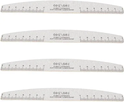 50 Stück Feilen-Set, doppelseitige Nagelfeilen für Acryl- und Gelnägel, Maniküre- und Nagelkunstwerkzeuge