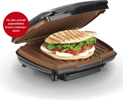 Produktbild von Kontaktgrill Grill Tischgrill Sandwichtoaster Maker Panini Sandwichmaker Elektro