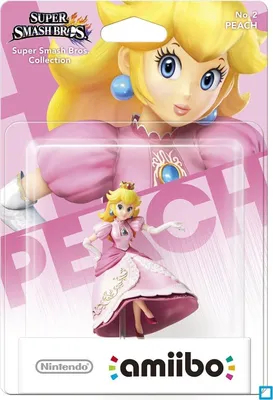Obrázek produktu pro Nintendo Amiibo Super Smash Bros Peach Nintendo Wii U figurka