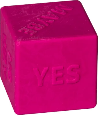 Produktbild von BRUNNEN Radiergummi Würfel-Form pink