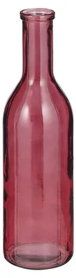 Obrázek produktu pro Slídové dekorace Skleněná láhev Rioja - V50 x Ø15 cm - Recyklované sklo - Bordeaux