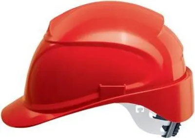 Produktbild von Schutzhelm uvex airwing B-WR 9762330 rot mit Lüftungen