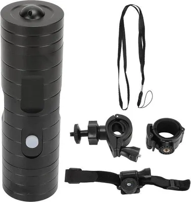 Obrázek produktu pro Hliníková kamera na kolo 1080p, 8 MP, 170 stupňů, černá