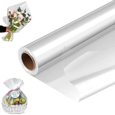 Obrázek produktu pro Rolka celofánového papíru, 40 cm x 30 m, průhledná