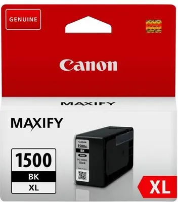 Image de Cartouche d'encre PGI-1500 XL, Noir pigmenté, 1200 pages, DRHD, Canon MAXIFY MB2050, MB2150, MB2155, MB2350, MB2750, MB2755