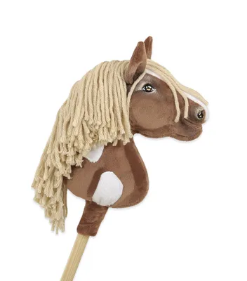 Produktbild von Hobby Horse Mały koń na kiju Premium - western III gniady z jasną grzywą A4