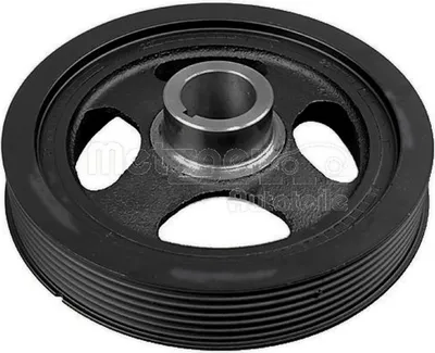 Produktbild von METZGER 6400106 Riemenscheibe Kurbelwelle für TOYOTA Yaris Schrägheck (P9) 138mm 6-Rippen