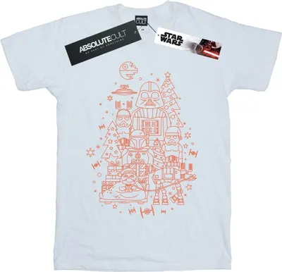 Produktbild von Star Wars - "Empire" T-Shirt für Herren BI46663 (XL) (Weiß)