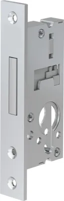 Produktbild von BASI - Einsteck-Riegelschloss - ES 987 - Lochung: PZ - Dornmaß: 40 mm - 1-tourig - Stulp 24 mm - 9870-4020