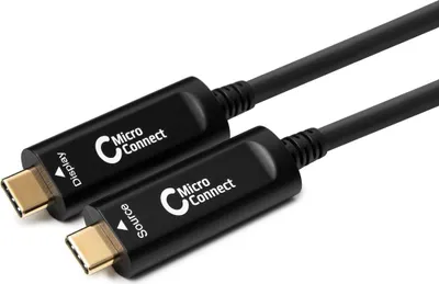 Zdjęcie produktu dla Microconnect USB3.1CC15OP, 15 m, USB C, USB C, Czarny