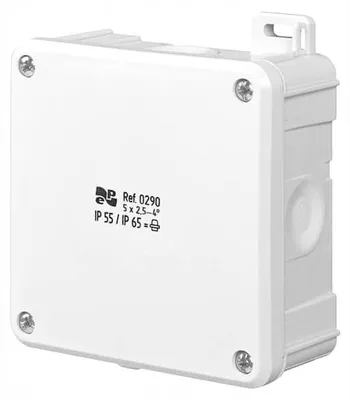 Image de BOÎTE DE DÉRIVATION 2K/98X98/EPN IP55 / IP65 Elektro-Plast 0290-01