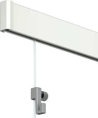 Produktbild von Bilderschiene All-In-One Click Rail 2 m weiß